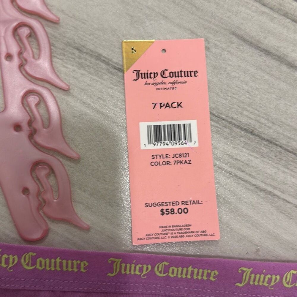 NWOT juicy couture brief and underwear bundle (4) size small - Picture 2 of 5